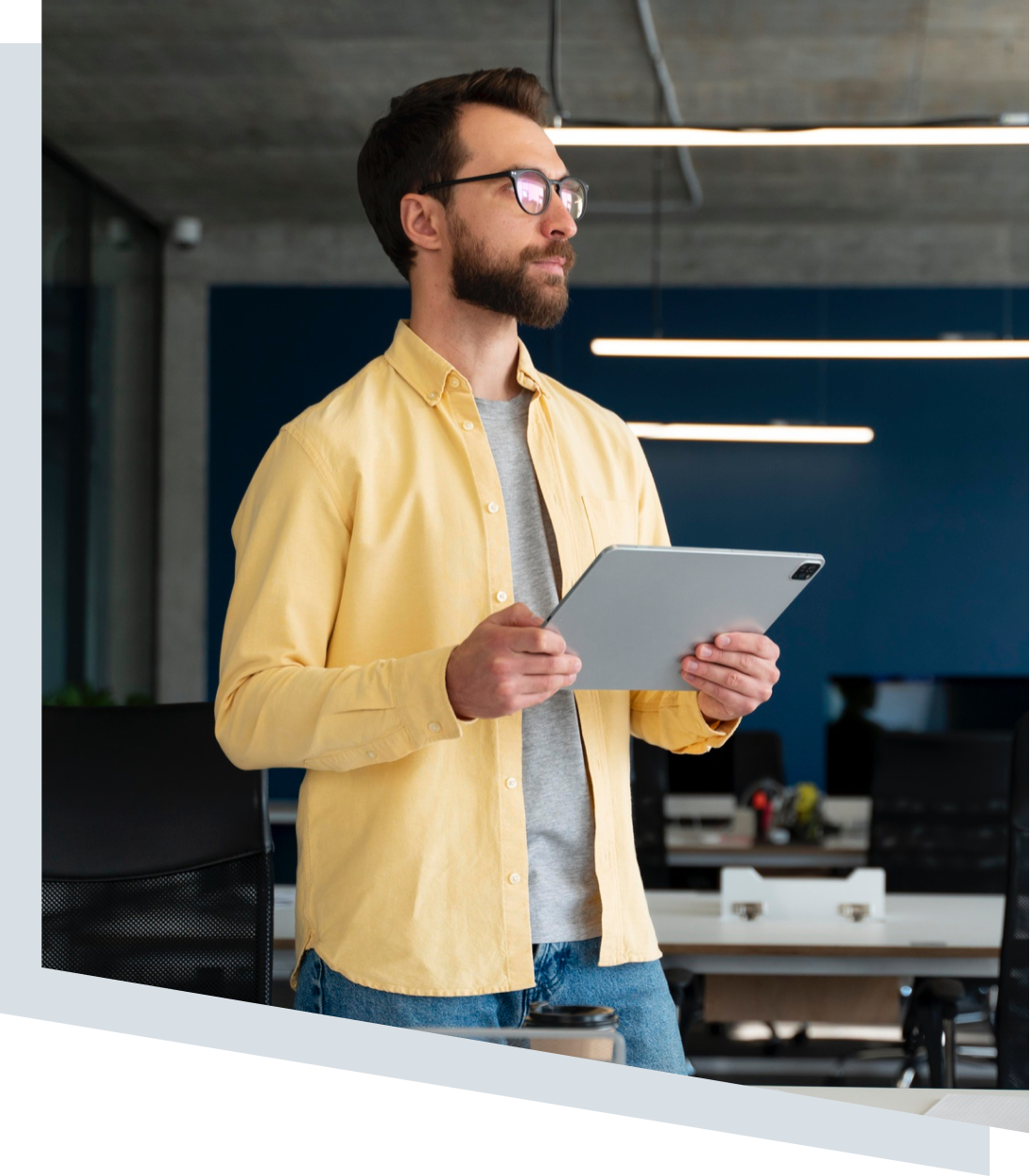 Business professional presenting